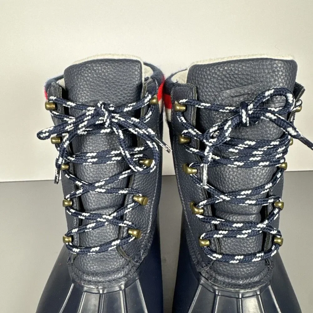 8 Fans Women's Size 10 Duck‎ Boots Waterproof Ankle Rain Insulated Shoes -flaw